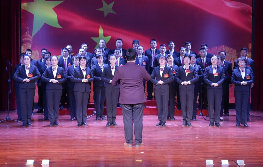 万象城线上平台,万象城（中国）2019年度工作动员大会---大合唱《团结就是力量》、《我爱你中国》